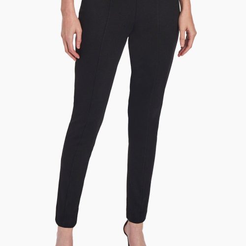 Compression Pull-On Dress Pants in Color Jones Black | Jones New York