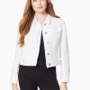 Classic Denim Jacket, Soft White in Color Soft White | Jones New York