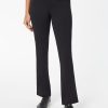 Lexington Modern Compression Straight Leg Pants in the Color Jones Black | Jones New York