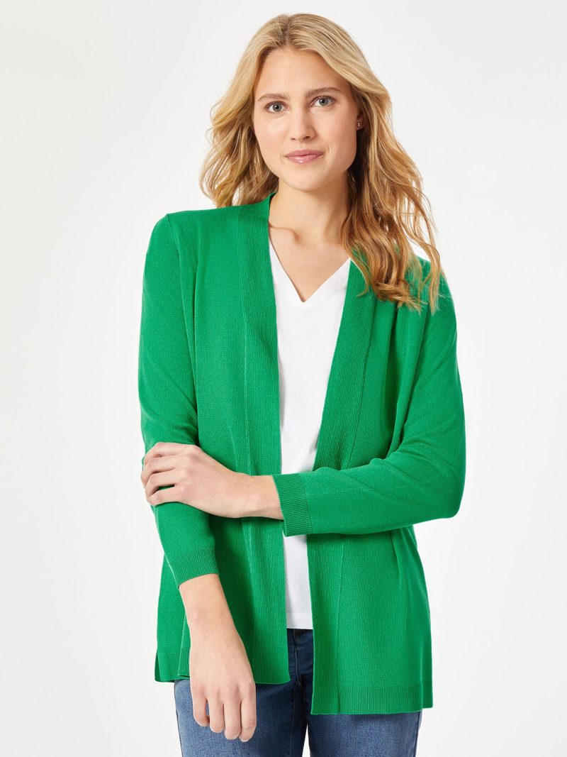 Icon Cardigan in the Color Kelly | Jones New York