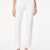 Lexington Straight Leg Jeans, Soft White in the Color Soft White | Jones New York