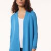 Icon Cardigan in the Color Blue Lagoon | Jones New York