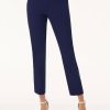 Solid Stretch Pull-On Straight Leg Pant in the Color Pacific Navy | Jones New York