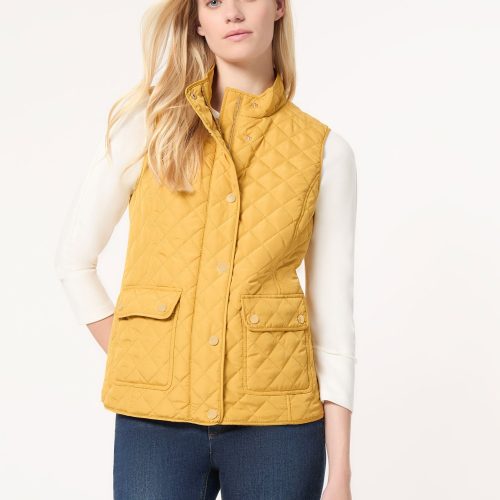 Quilted Puffer Vest in the Color Jonagold | Jones New York