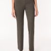 Petite Pull-On Boot Leg Pant, Knit Jacquard in the Color Jones Black Multi | Jones New York