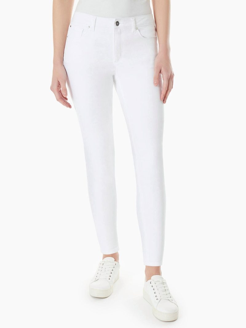 Lexington Skinny Jeans, Soft White in Color Soft White | Jones New York